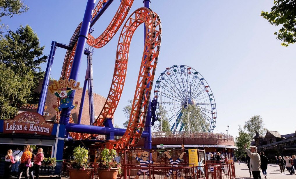 Linnanmäki Amusement Park, Helsinki, Finland